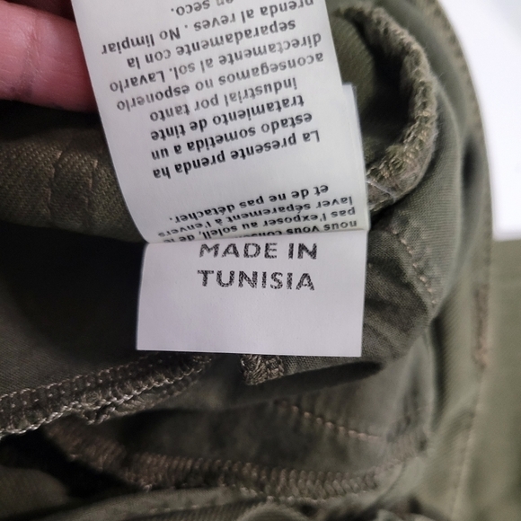 Iceberg Women's Low-rise Ankle Zip Biker Jeans 26 in Green - Picture 7 of 15